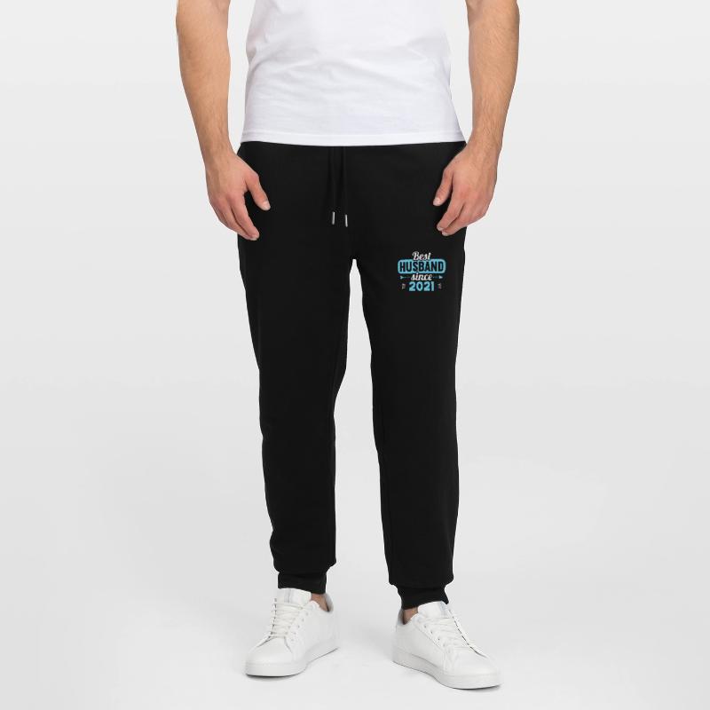 Beste Ehefrau Bester Ehemann seit 2021 Stanley/Stella Unisex Bio Jogginghose Mover 