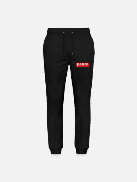 Peace - Pantalon de jogging bio MOVER Stanley/Stella unisexe - noir