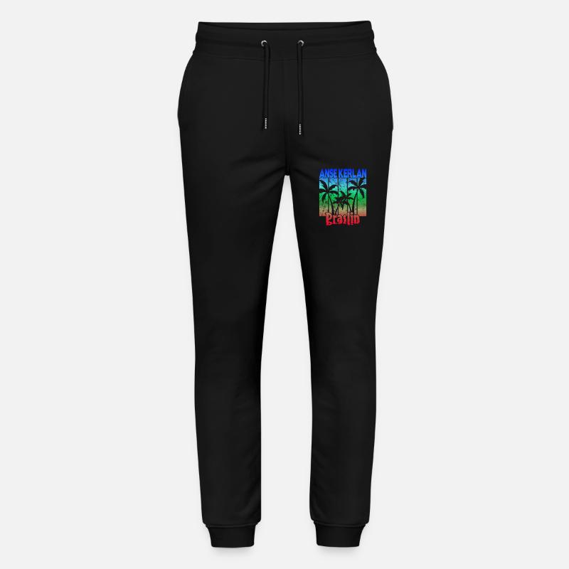 Anse Kerlan Praslin - Stanley/Stella Unisex Bio Jogginghose Mover  - Schwarz