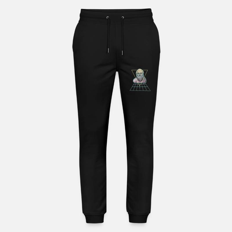 Socrates Greek Philosopher Modern - Stanley/Stella Mover Unisex Organic Jogging Trousers - black