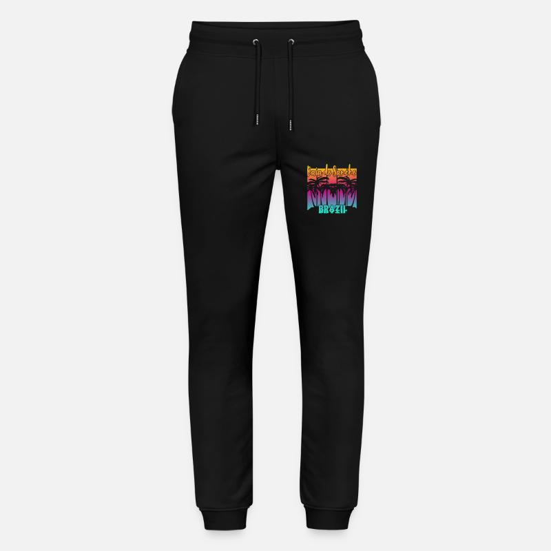 Baia do Sancho - Brésil - Pantalon de jogging bio MOVER Stanley/Stella unisexe - noir