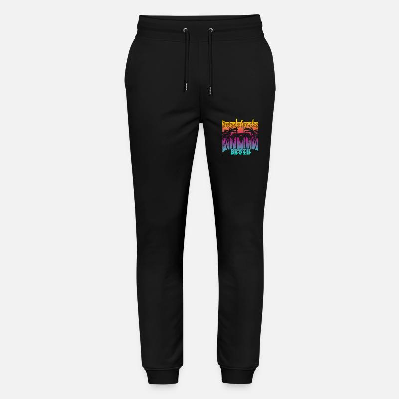 Baia do Sancho - Brésil - Pantalon de jogging bio MOVER Stanley/Stella unisexe - noir