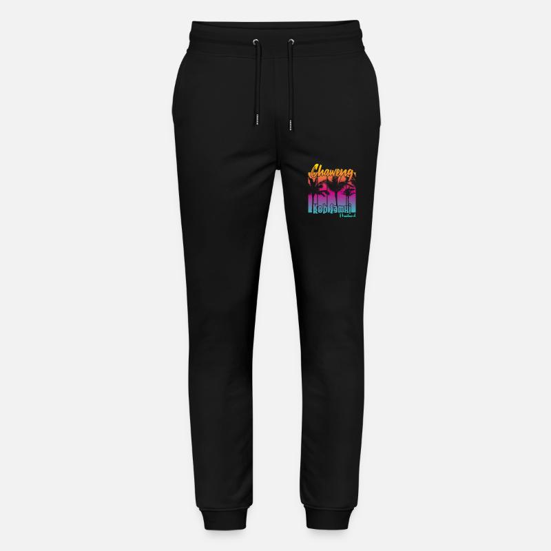 Chaweng Koh Samui Thailand - Stanley/Stella Unisex Bio Jogginghose Mover  - Schwarz