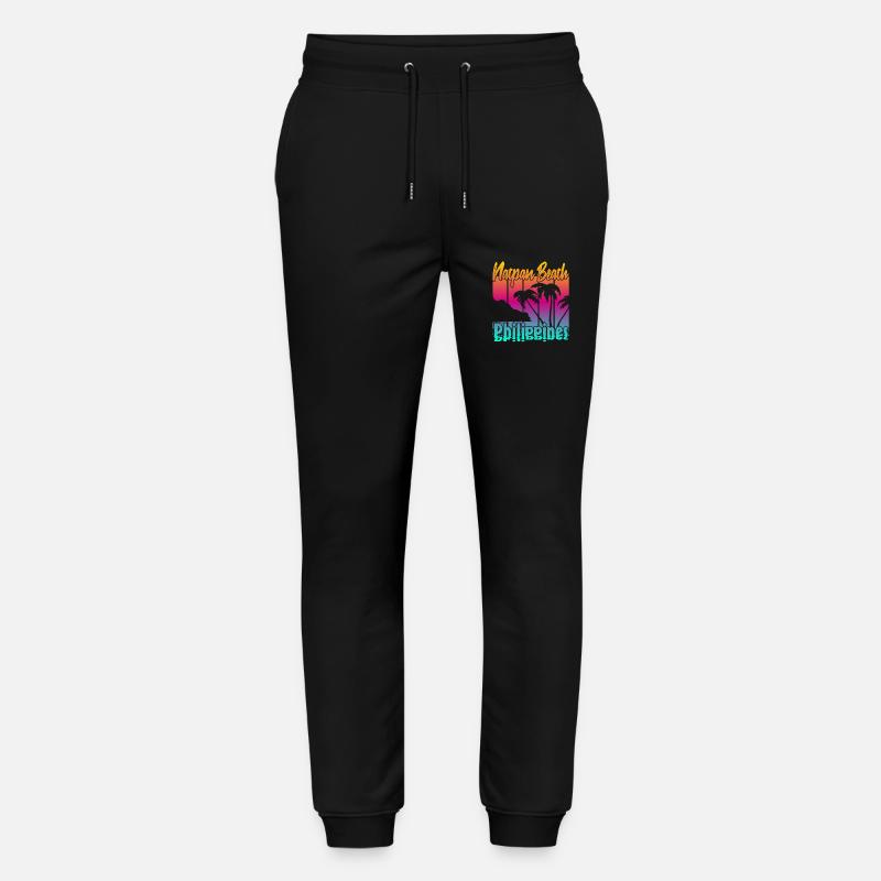 Nacpan Beach Philippines - Stanley/Stella Unisex Bio Jogginghose Mover  - Schwarz