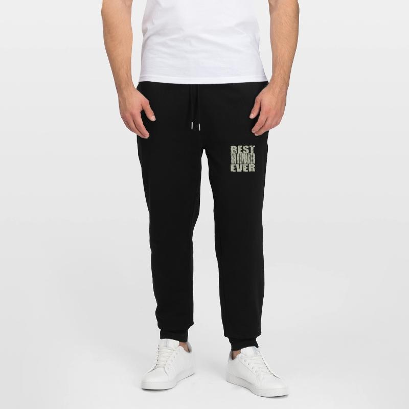 Best Winemaker ever Winemaker Gift Stanley/Stella Mover Unisex Organic Jogging Trousers