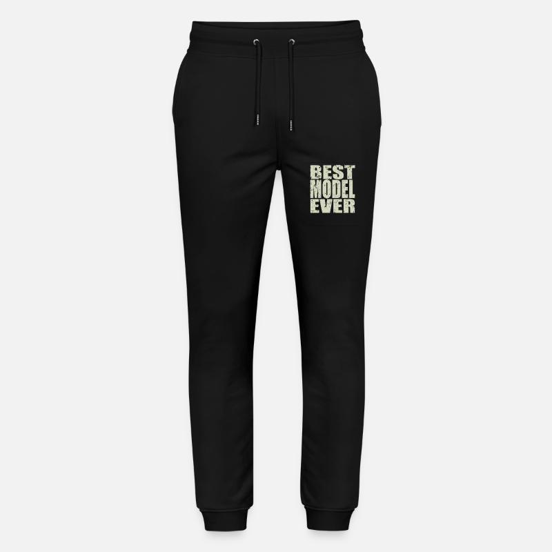 Best Model ever Model Geschenk - Stanley/Stella Unisex Bio Jogginghose Mover - Schwarz