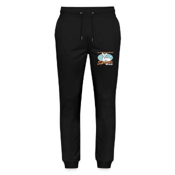 Sphynx Cat Cat Owner Cat Owner Gift - Stanley/Stella Mover Unisex Organic Jogging Trousers - black - Front - Marisol (170cm) & Nik (191cm)