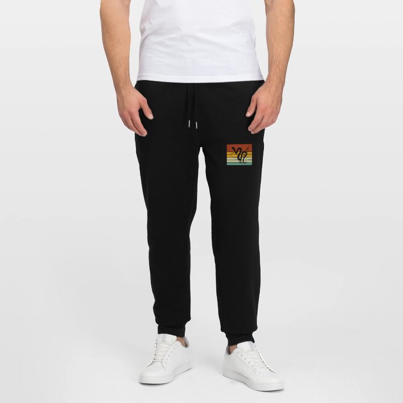 Snake Retro Reptile Python Idée cadeau Pantalon de jogging bio MOVER Stanley/Stella unisexe