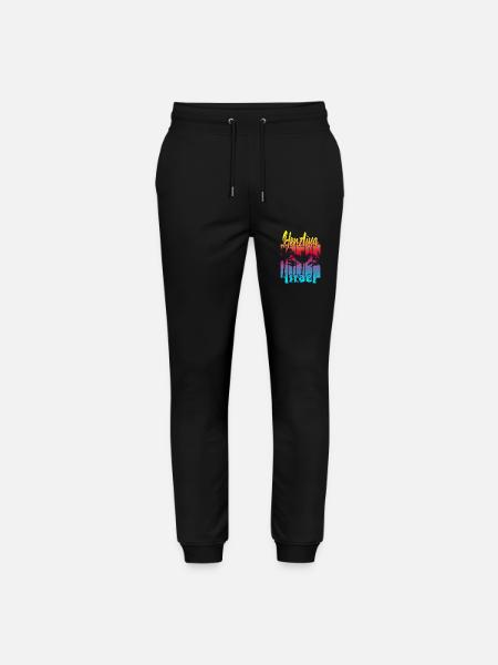 Herzliya Israel - Stanley/Stella Mover Unisex Organic Jogging Trousers - black