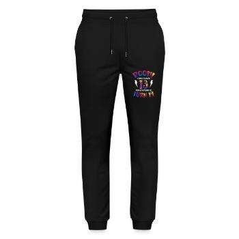 Boom I Just Turned 13 But Can Not Wait To Turn 14 - Stanley/Stella Mover Unisex Organic Jogging Trousers - black - Front - Marisol (170cm) & Nik (191cm)