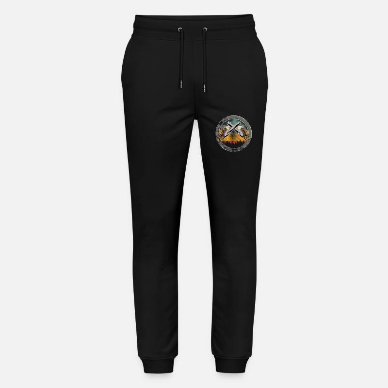 Tronçonneuse bûcheron - Pantalon de jogging bio MOVER Stanley/Stella unisexe - noir
