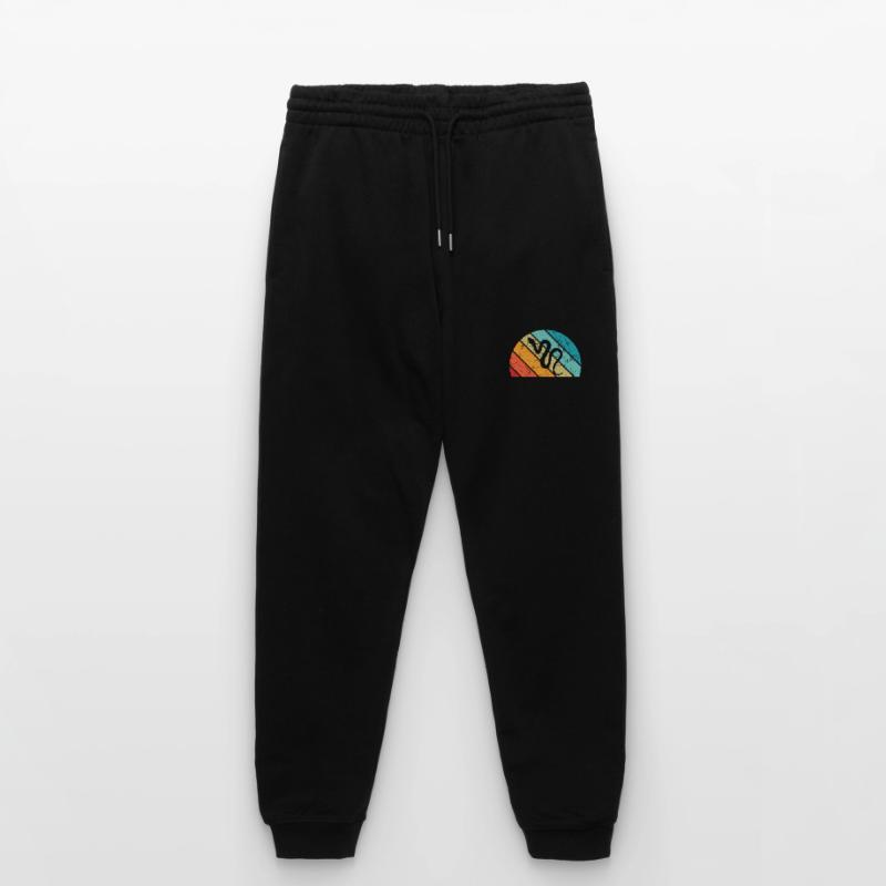 Snake Retro Reptile Python Idée cadeau Pantalon de jogging bio MOVER Stanley/Stella unisexe