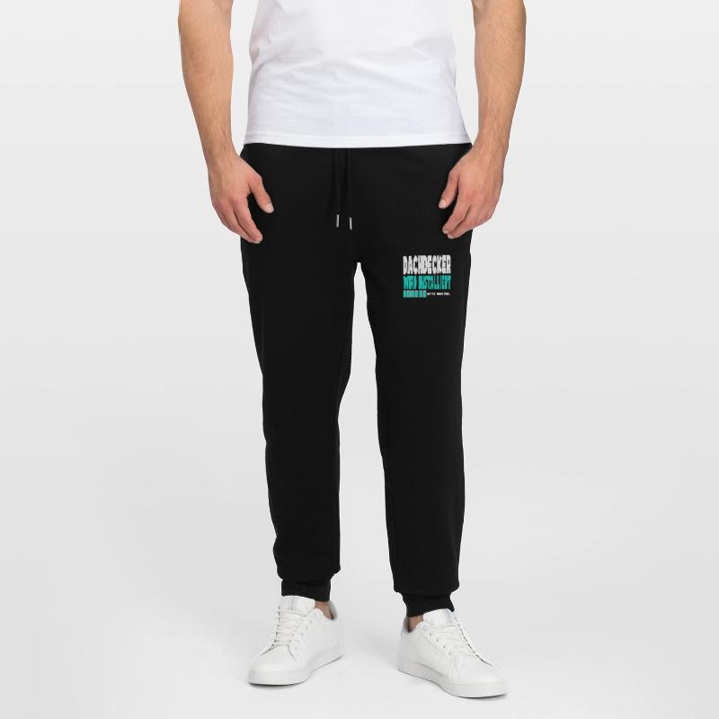 Dachdecker wird installiert Stanley/Stella Unisex Bio Jogginghose Mover 