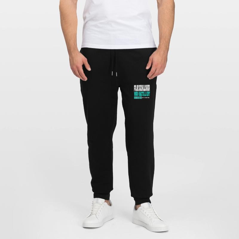 Fliesenleger wird installiert Stanley/Stella Unisex Bio Jogginghose Mover 