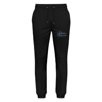 Nordisch Geburtstag November Nordsee - Stanley/Stella Unisex Bio Jogginghose Mover  - Schwarz - Vorne - Marisol (170cm) & Nik (191cm)