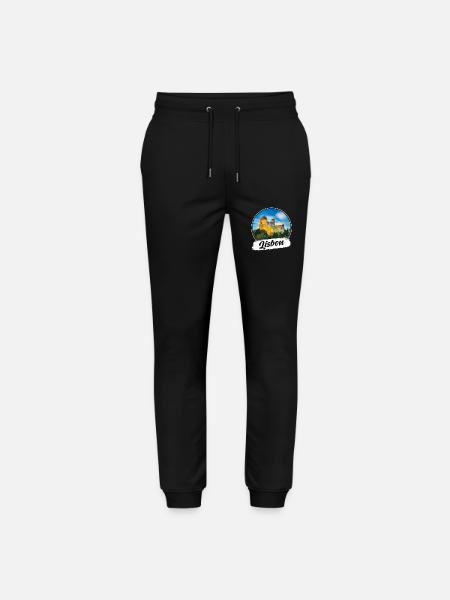 Lisbon Souvenir - Stanley/Stella Mover Unisex Organic Jogging Trousers - black