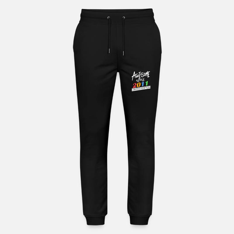 2011 - Né en 2011 - Pantalon de jogging bio MOVER Stanley/Stella unisexe - noir