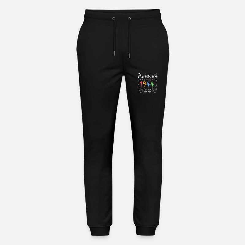 1944 - Pantalon de jogging bio MOVER Stanley/Stella unisexe - noir