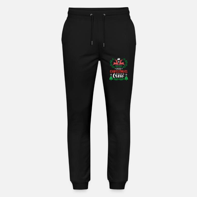Pull de Noël de renne - Pantalon de jogging bio MOVER Stanley/Stella unisexe - noir