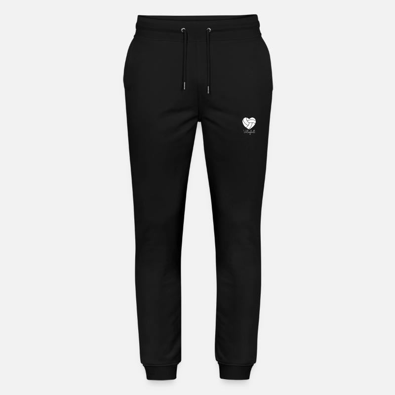 Volleyball - Stanley/Stella Unisex Bio Jogginghose Mover - Schwarz