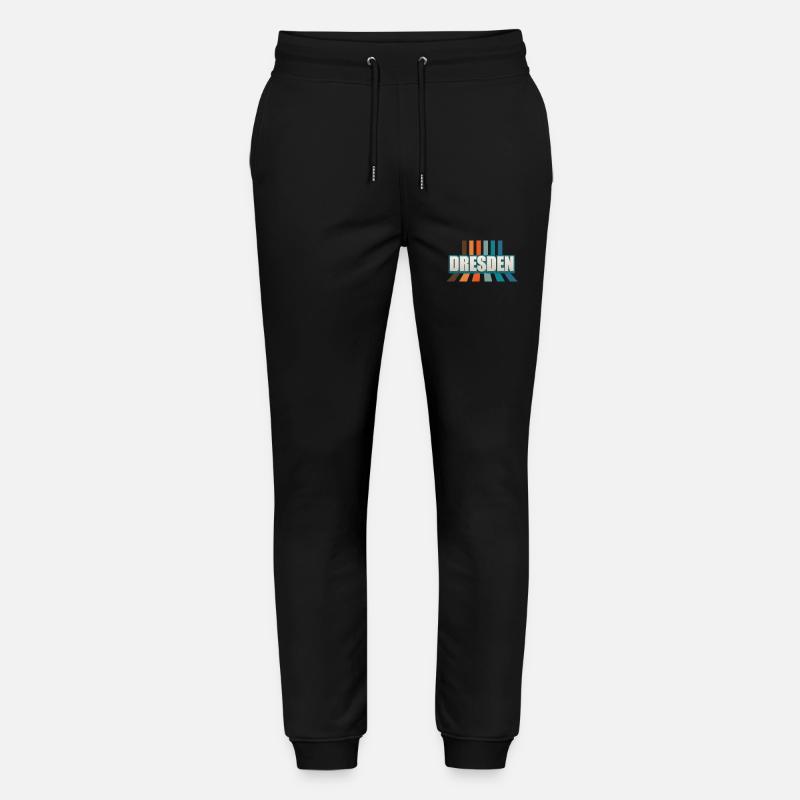 Dresdnerin Dresdner Dresde - Pantalon de jogging bio MOVER Stanley/Stella unisexe - noir