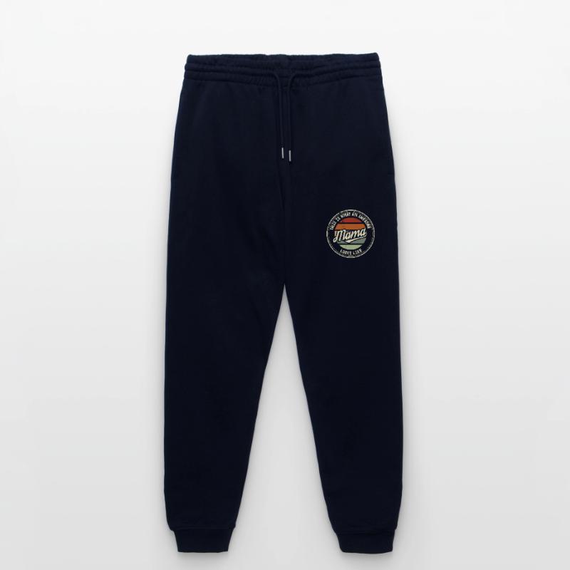 Bester Mama Muttertag Mutter Mom Retro Geschenk Stanley/Stella Unisex Bio Jogginghose Mover 