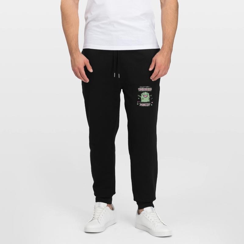 Toad, Frog, Toad Funny Saying, Pun Stanley/Stella Mover Unisex Organic Jogging Trousers