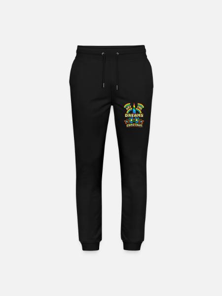 Einhorn, Unicorns, LGBTQ, Regenbogen, Spruch - Stanley/Stella Unisex Bio Jogginghose Mover - Schwarz