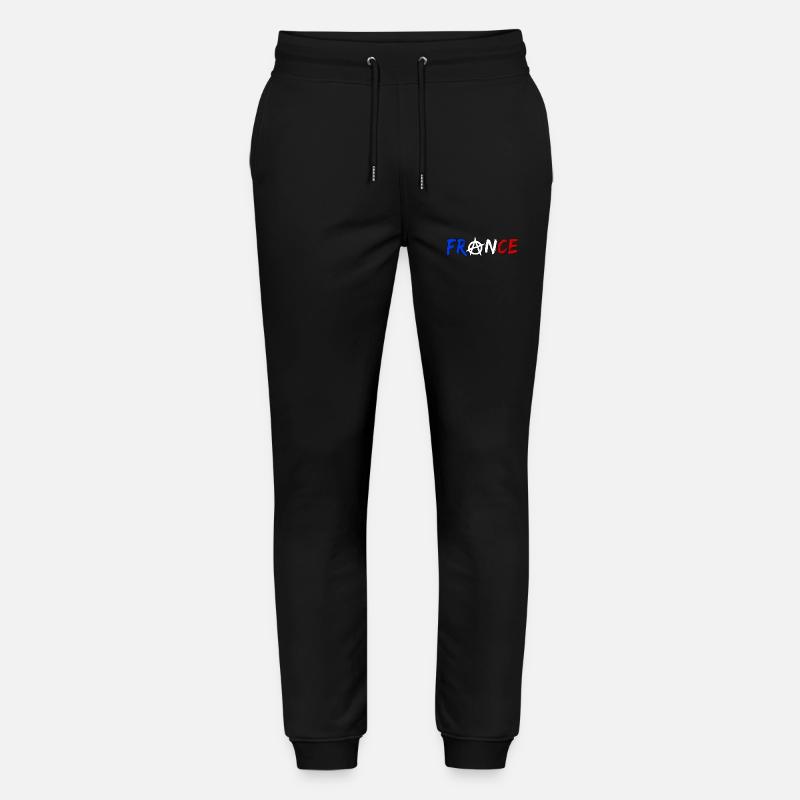 Frankreich Anarchie - Stanley/Stella Unisex Bio Jogginghose Mover  - Schwarz