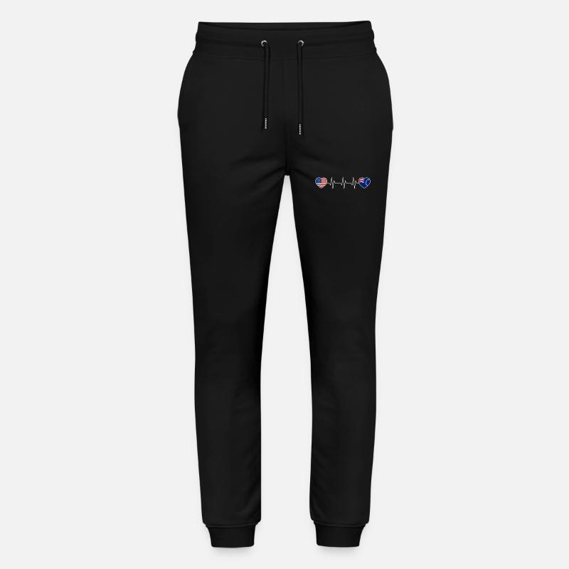 Cookinseln - Stanley/Stella Unisex Bio Jogginghose Mover  - Schwarz