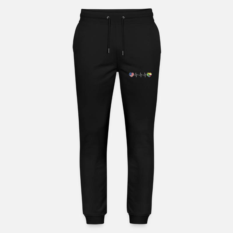 Comores - Pantalon de jogging bio MOVER Stanley/Stella unisexe - noir