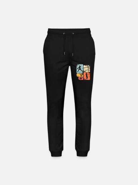 Basket-ball Basketteur Basketteur féminin - Pantalon de jogging bio MOVER Stanley/Stella unisexe - noir