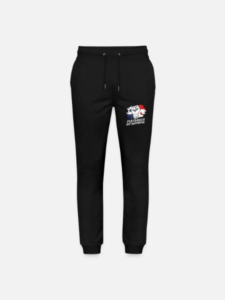 Not Panamanian But Supportive Panama Flag Country - Stanley/Stella Unisex Bio Jogginghose Mover - Schwarz