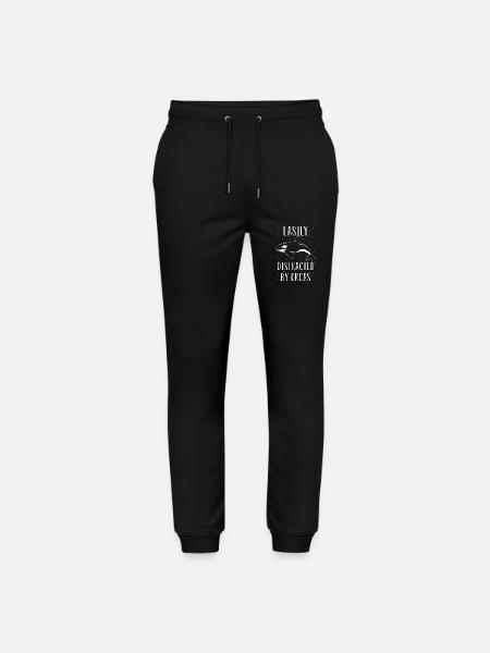 Orca Wal Spruch - Stanley/Stella Unisex Bio Jogginghose Mover - Schwarz
