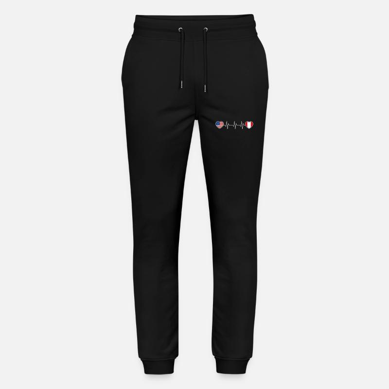 Pérou - Pantalon de jogging bio MOVER Stanley/Stella unisexe - noir