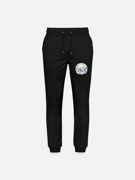 Turtle Lizard Turtle Baby Turtles - Stanley/Stella Mover Unisex Organic Jogging Trousers - black