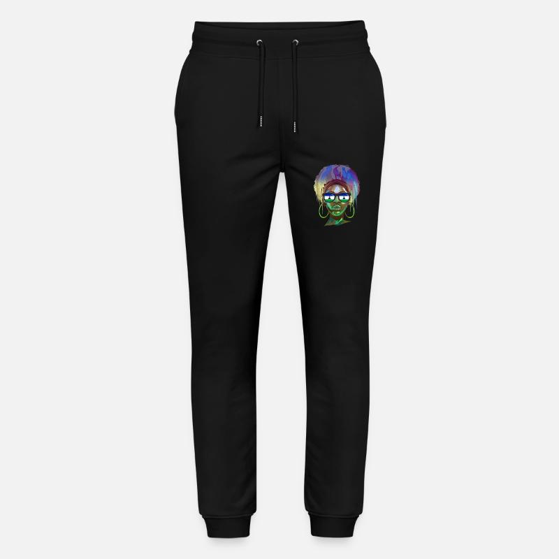 Lesotho - Pantalon de jogging bio MOVER Stanley/Stella unisexe - noir