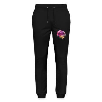 Shih Tzu - Stanley/Stella Mover Unisex Organic Jogging Trousers - black - Front - Marisol (170cm) & Nik (191cm)