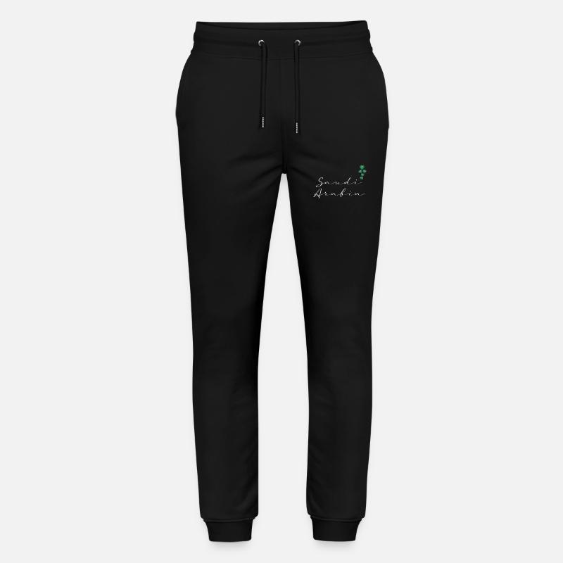 Saudi-Arabien - Stanley/Stella Unisex Bio Jogginghose Mover  - Schwarz