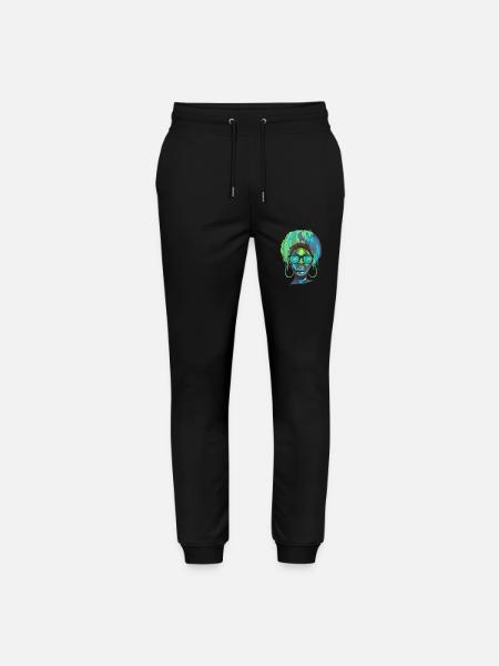 Kazakhstan - Stanley/Stella Mover Unisex Organic Jogging Trousers - black