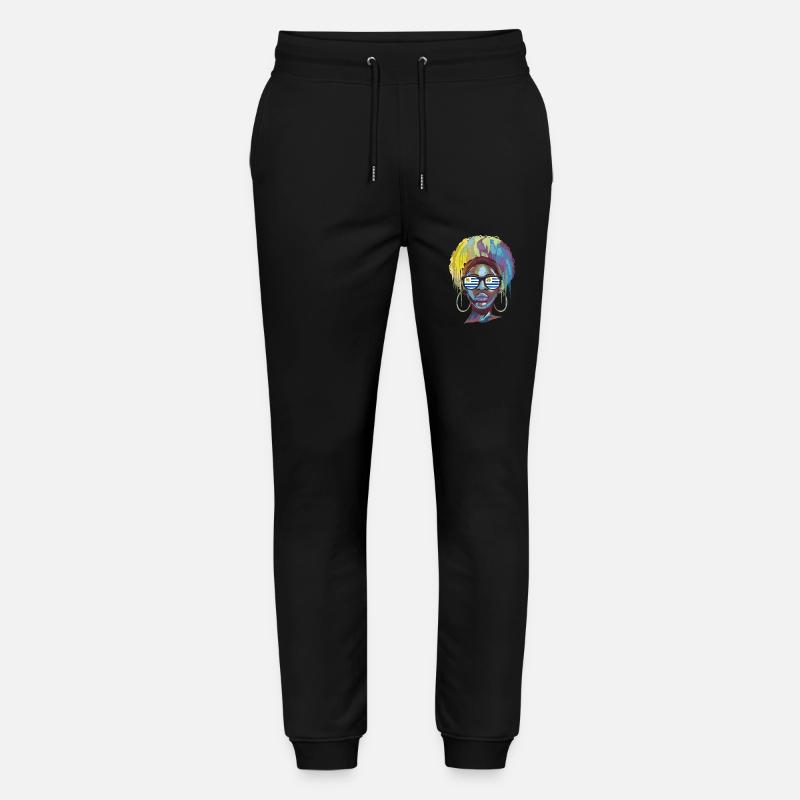 Uruguay - Stanley/Stella Unisex Bio Jogginghose Mover  - Schwarz