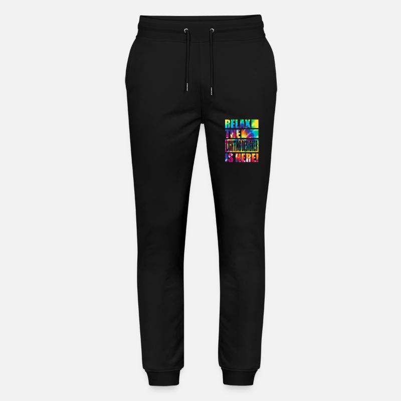 Lighting Designer Lustiger Spruch - Stanley/Stella Unisex Bio Jogginghose Mover  - Schwarz