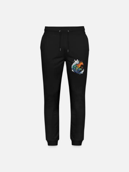 Arki the phoenix - Stanley/Stella Mover Unisex Organic Jogging Trousers - black