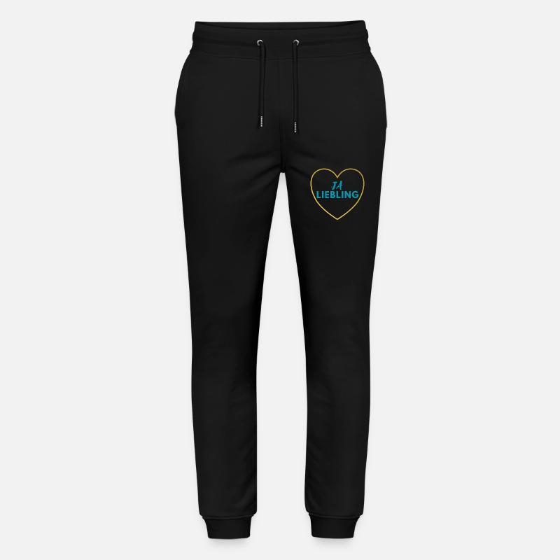 Ja Liebling 1 - Stanley/Stella Unisex Bio Jogginghose Mover  - Schwarz