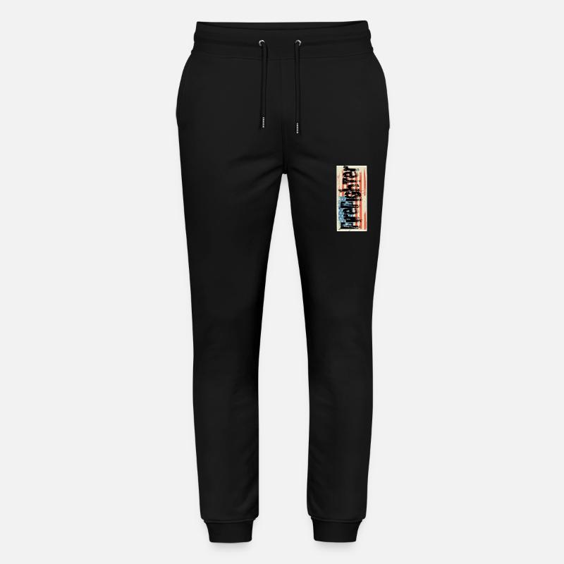 Feuerwehrmann - Stanley/Stella Unisex Bio Jogginghose Mover  - Schwarz