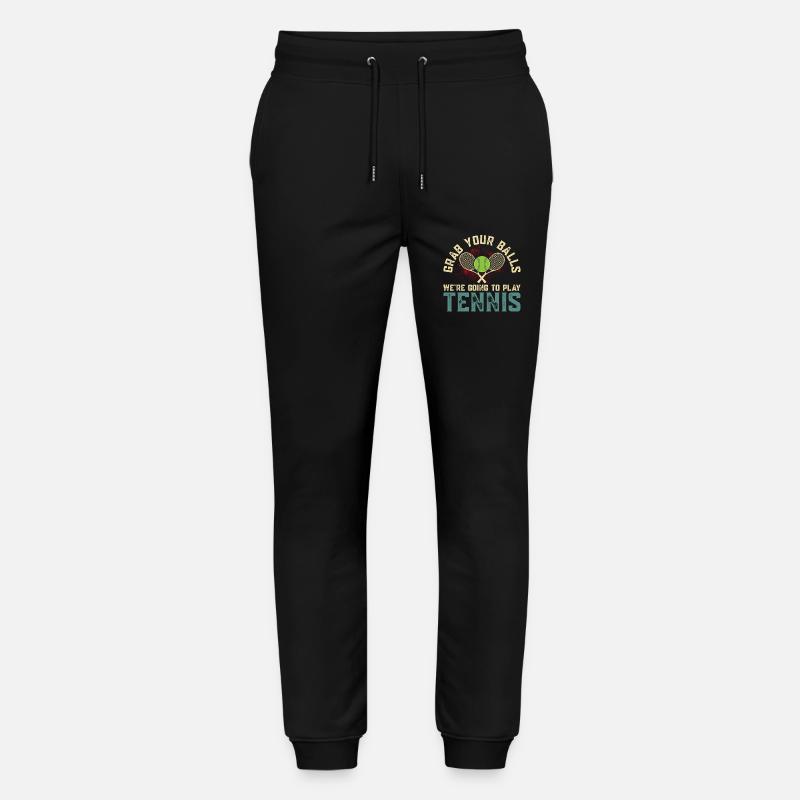 Tennis - Stanley/Stella Unisex Bio Jogginghose Mover  - Schwarz