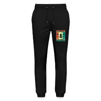 Cheerleading Coach Cheer Coach Cheerleader Cheer T - Stanley/Stella Mover Unisex Organic Jogging Trousers - black - Front - Marisol (170cm) & Nik (191cm)