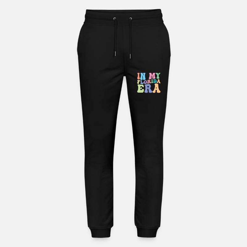 Florida Retro Groovy - Stanley/Stella Unisex Bio Jogginghose Mover - Schwarz