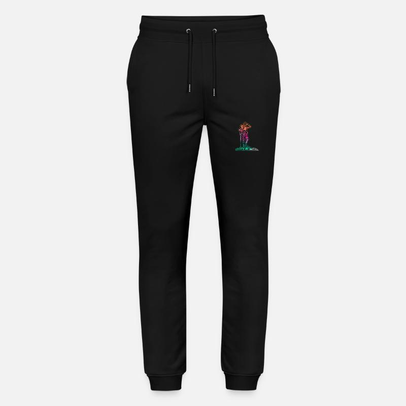 Trekking Randonneurs Randonnées Backpackers - Pantalon de jogging bio MOVER Stanley/Stella unisexe - noir