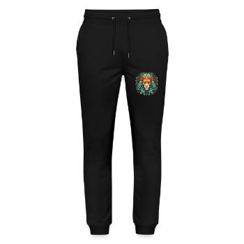 Vérifiez votre compatibilité Leo - Leo Women - Pantalon de jogging bio MOVER Stanley/Stella unisexe - noir - Devant - Marisol (170cm) & Nik (191cm)